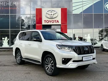 Купить Toyota Land Cruiser Prado White 2.8d AT (200 л.с.) 4WD от 6250000 ₽. в Ставрополе